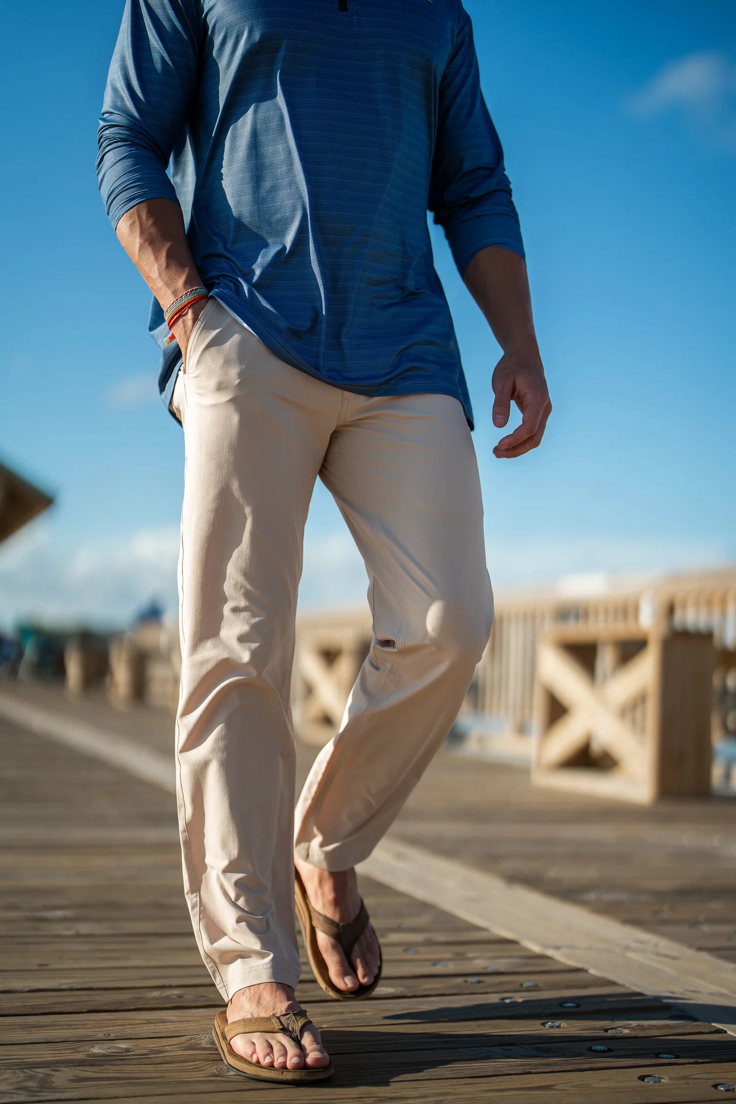 Local Boy Commuter Pants Khaki