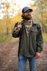 Local Boy Sportsman's Shacket Marsh Green