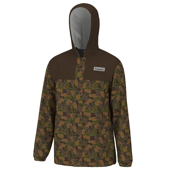 Local Boy Rain Jacket in Brown