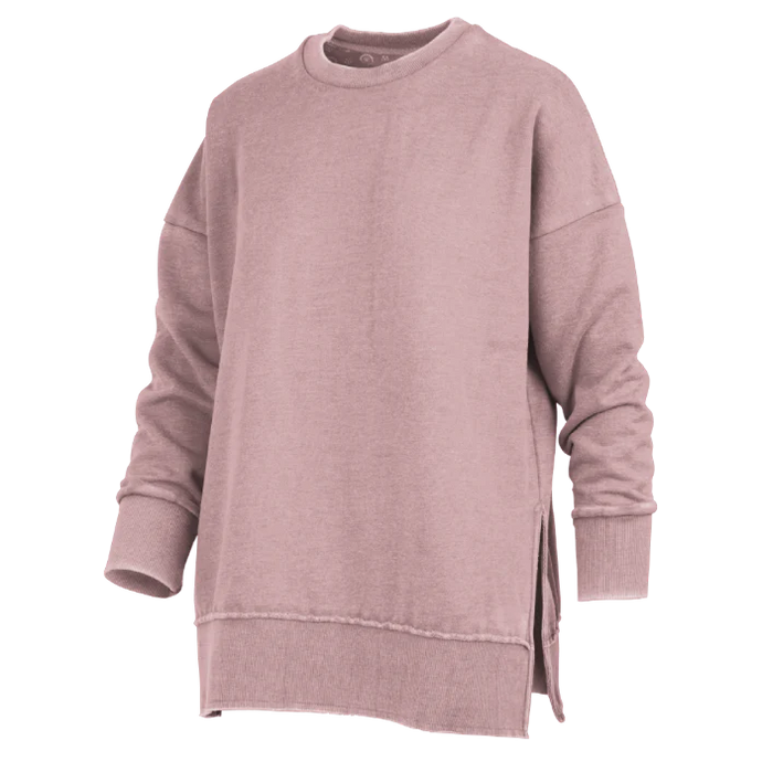 Royce Brand La Jolla Vintage Washed Fleece in Dusty Rose