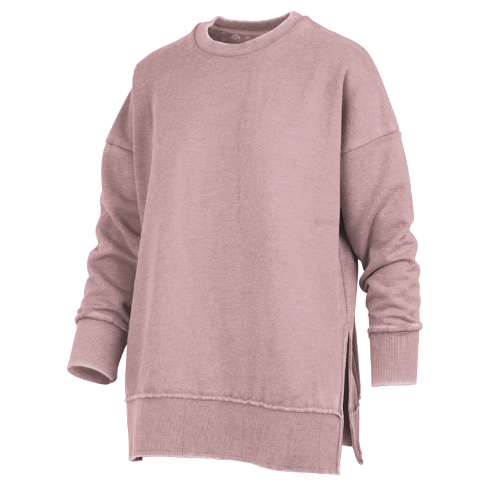 Royce Brand La Jolla Vintage Washed Fleece in Dusty Rose