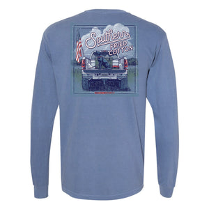 Southern Fried Cotton Fly 'Em High LS Tee