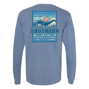 Southern Fried Cotton Climb the Mountain LS Tee