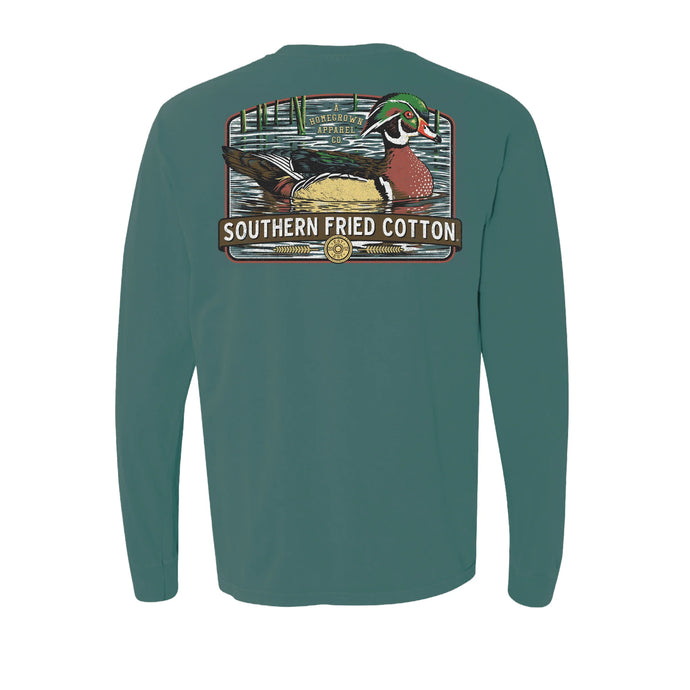 Southern Fried Cotton Drifting LS Tee