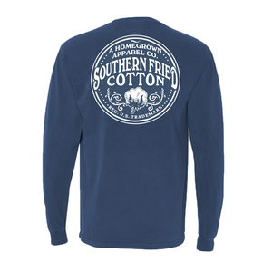 Southern Fried Cotton Medicine Bottle LS Tee