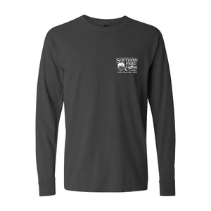 Southern Fried Cotton Camo Hunt Club LS Tee