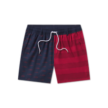 Load image into Gallery viewer, Southern Marsh Men&#39;s Freedom Fish Harbor Swim Trunk