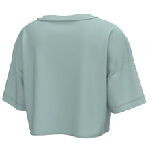 Load image into Gallery viewer, Local Girl Boxy Crop SS Tee in Jade
