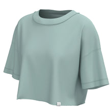 Load image into Gallery viewer, Local Girl Boxy Crop SS Tee in Jade