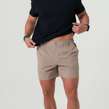 Load image into Gallery viewer, Burlebo 5.5&quot; Everyday Cobblestone Khaki Shorts with Duck Hunt Pockets