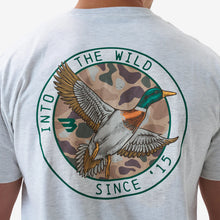 Load image into Gallery viewer, Burlebo Camo Mallard Duck SS Tee
