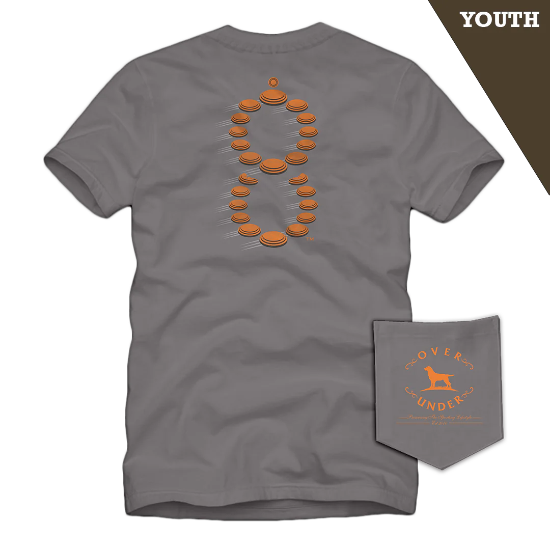 Over Under Youth Double Barrel Clays SS Tee