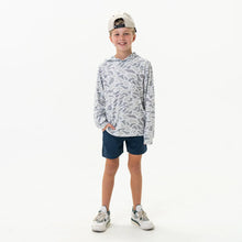 Load image into Gallery viewer, Burlebo Youth Performance Hoodie in White Camo