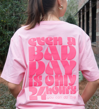 Load image into Gallery viewer, Southern Shirt Women&#39;s Think Positive Puff Print Tee Sugar Rush