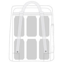 Load image into Gallery viewer, Southern Shirt Company Mini Cooler Backpack Rainbow Quartz
