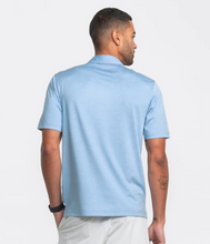 Load image into Gallery viewer, Southern Shirt Co. Men&#39;s Grayton Heather Polo Blue Dream