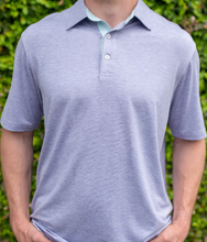 Load image into Gallery viewer, Southern Shirt Co. Men&#39;s Grayton Heather Polo Heather Lavender