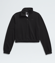 Load image into Gallery viewer, The North Face Women&#39;s Better Terry 1/2 Zip Pullover in TNF Black