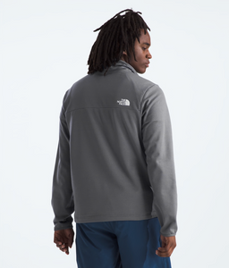 The North Face Men's Cedar Trail 1/4 Zip Pullover in Smoked Pearl