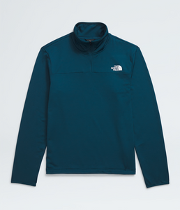 The North Face Men's Cedar Trail 1/4 Zip Pullover in Midnight Petrol