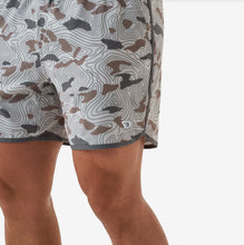 Load image into Gallery viewer, Burlebo Swim Trunks in Jumbo Topo Desert Camo
