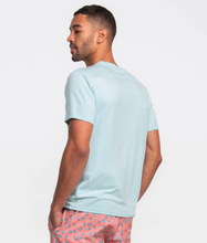 Load image into Gallery viewer, Southern Shirt Men&#39;s Max Comfort Pocket Tee Aqua Splash