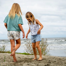Load image into Gallery viewer, Local Girl Youth Boxy Crop SS Tee in Jade