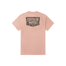 Load image into Gallery viewer, Southern Marsh SEAWASH Branding Camo Shield in Salmon