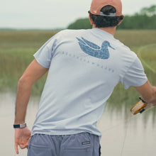 Load image into Gallery viewer, Southern Marsh Seawash Retro Duck Originals SS Tee in Mist Blue