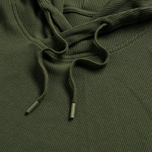Load image into Gallery viewer, Burlebo Thermal Hoodie in Mallard Green