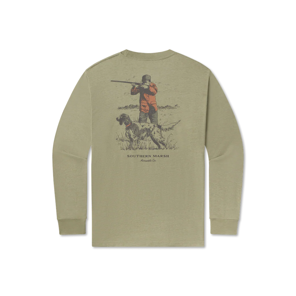 Southern Marsh Undaunting Focus Seawash LS Tee