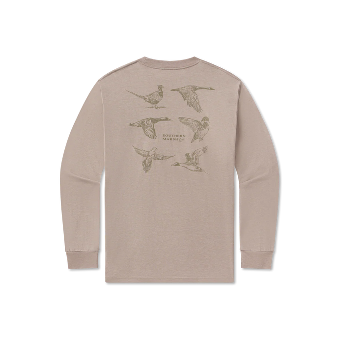 Southern Marsh Seawash Field Sketches LS Tee