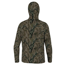 Load image into Gallery viewer, Local Boy Harvest Waffle Half Zip Hoodie in Tree Stand
