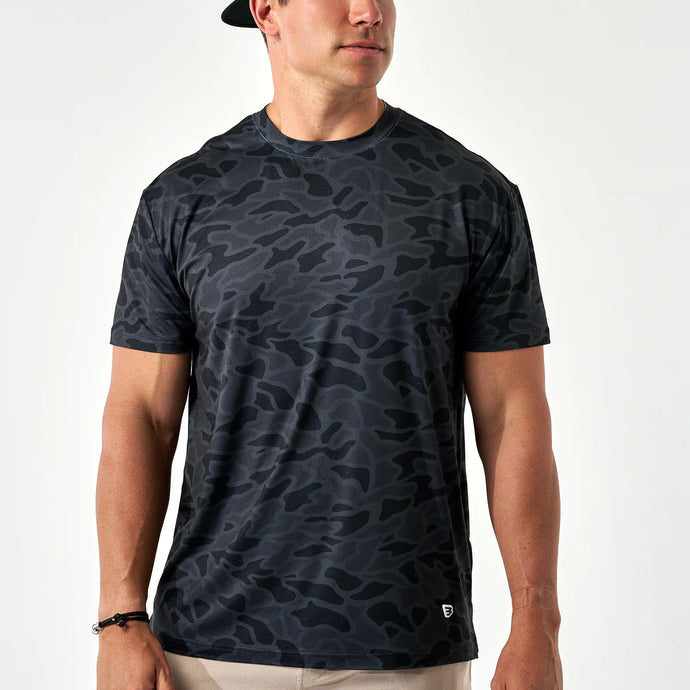 Burlebo Go To Tee SS Tee Black Camo