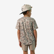 Load image into Gallery viewer, Burlebo Youth Go To SS Tee in Classic Deer Camo