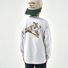 Load image into Gallery viewer, Burlebo Youth Pintail Triangle Duck LS Tee