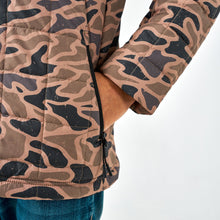 Load image into Gallery viewer, Burlebo Youth Puffer Jacket in Gauge Camo