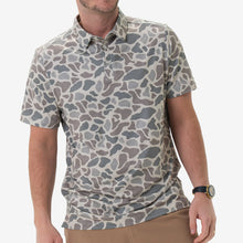 Load image into Gallery viewer, Burlebo Performance Polo in Classic Deer Camo