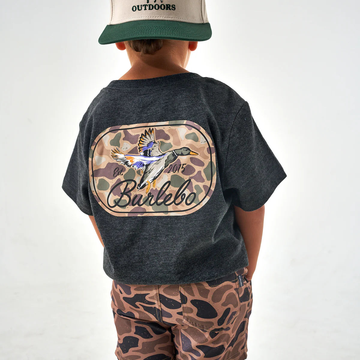 Burlebo Youth Ducks Flying In SS Tee