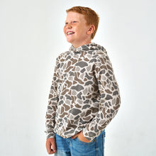 Load image into Gallery viewer, Burlebo Youth Thermal Hoodie in Classic Deer Camo