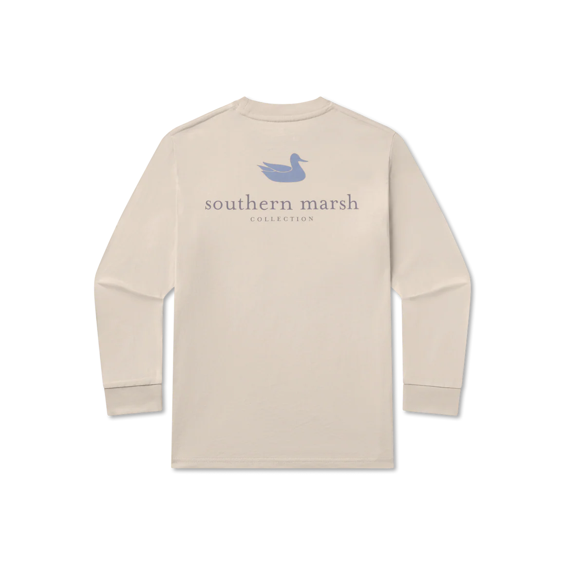 Southern Marsh Youth Authentic LS Tee in Oatmeal