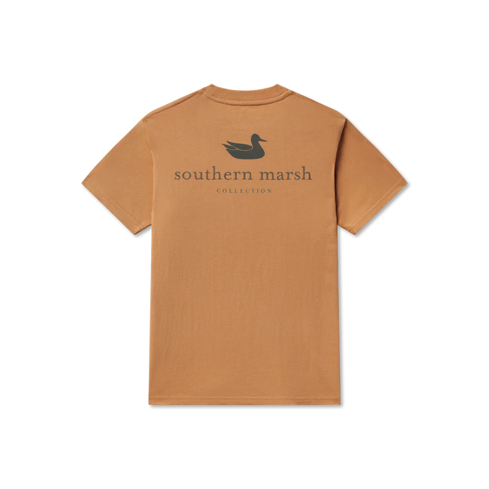 Southern Marsh Youth Authentic SS Tee in Camel