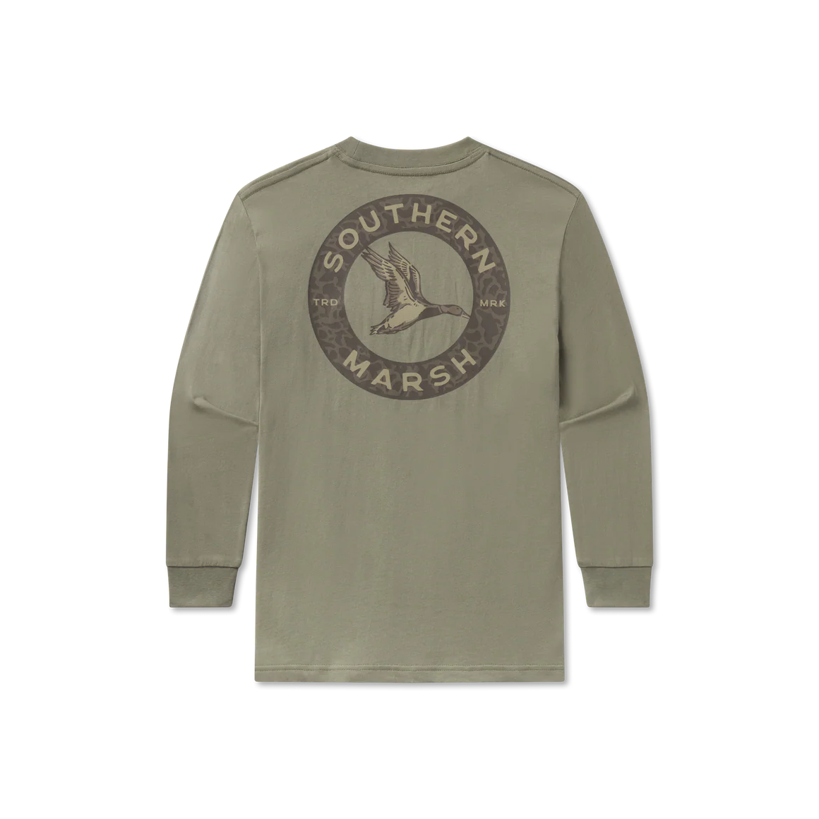 Southern Marsh Youth Inflight Camo LS Tee