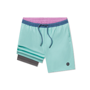Southern Marsh Youth Pier Stretch Lined Swim Trunk