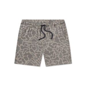 Southern Marsh Youth Harbor Stretch Seawash Lined Swim Trunks Brown Camo