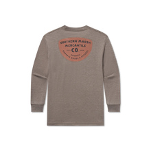 Load image into Gallery viewer, Southern Marsh Youth Seawash Mercantile Badge LS Tee