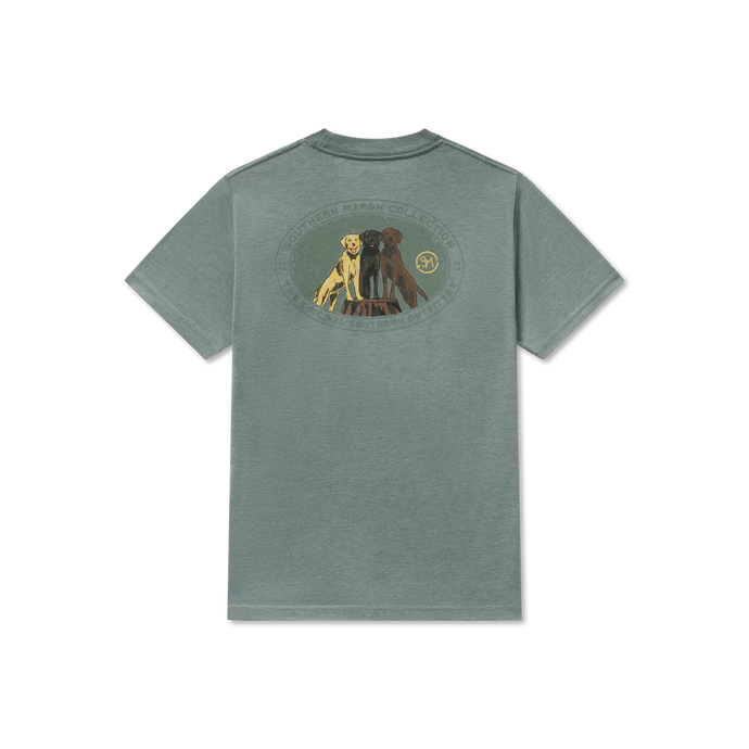 Southern Marsh Youth Seawash Lab Trio SS Tee
