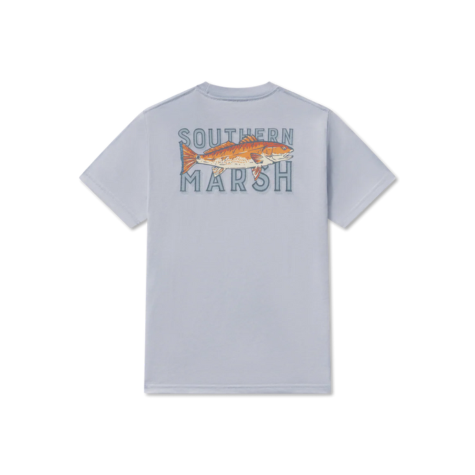 Southern Marsh Seawash Redfish Catch SS Tee