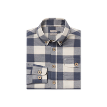 Load image into Gallery viewer, Southern Marsh Youth Fayetteville Gingham Flannel Button Down