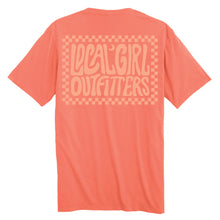Load image into Gallery viewer, Local Girl Youth Checkered Charm SS Tee